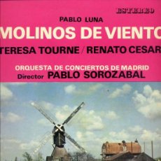 Disques de vinyle: MOLINOS DE VIENTO / TERESA TOURNE / RENATO CESARI (HISPAVOX 1963 ESTEREO CON LIBRETO). Lote 33368776