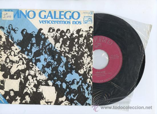 Discos de vinilo: HIMNO GALEGO  7 PROMO - Foto 1