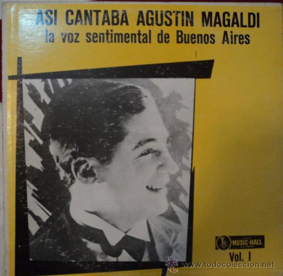 Discos de vinilo: Agustin Magaldi, Reedicion de Venezuela - Foto 1