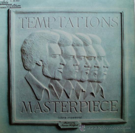 Discos de vinilo: Temptations, Master Piece, Edicion de 1973 de Espa&ntilde;a - Foto 1