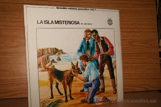 Discos de vinilo: LA ISLA MISTERIOSA DE JULIO VERNE
