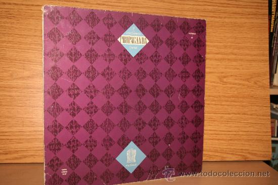 Discos de vinilo: PROPAGANDA - Foto 1