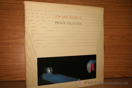 Discos de vinilo: JON AND VANGELIS. PRIVATE COLLECTION - Foto 1