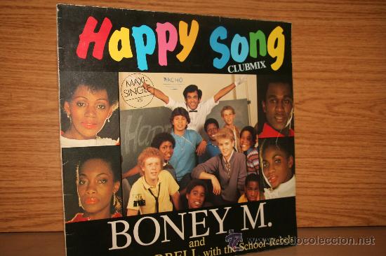 Discos de vinilo: BONEY M. HAPPY SONG - Foto 1