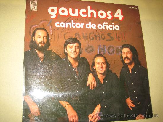 Discos de vinilo: GAUCHOS 4 - CANTOR DE OFICIO - - Foto 1