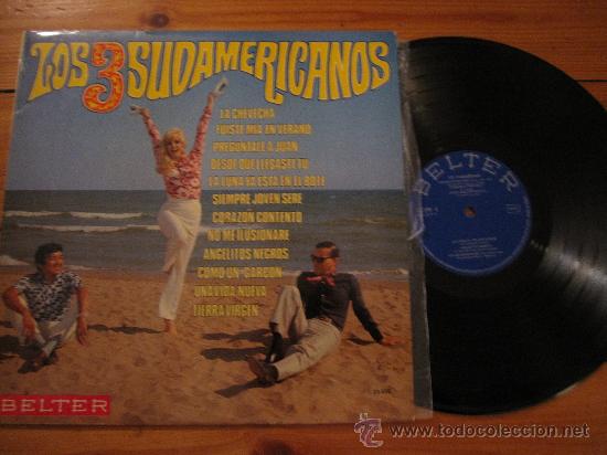 Discos de vinilo: LOS 3 SUDAMERICANOS 1969 - Foto 1