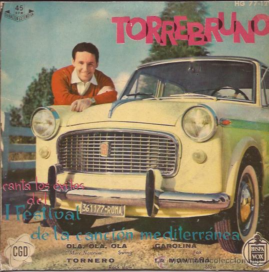 Discos de vinilo: EP-TORREBRUNO-HISPAVOX 7712 - Foto 1