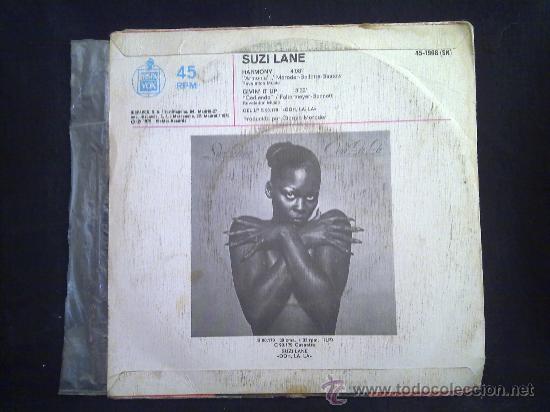 Discos de vinilo: SUZI LANE - HARMONY - GIVING IT UP   . SINGLE 1979 - Foto 2