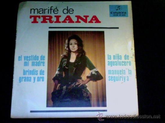 Discos de vinilo: MARIFE DE TRIANA - COLUMBIA - SINGLE 1965 - Foto 1