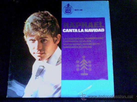 Discos de vinilo: RAPHAEL CANTA LA NAVIDAD - SINGLE 1965 - Foto 1