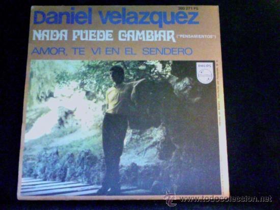 Discos de vinilo: DANIEL VELAZQUEZ - SINGLE 1969 - Foto 2