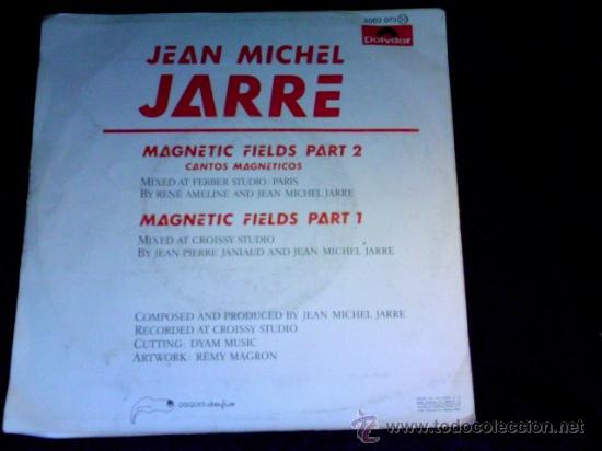 Discos de vinilo: JARRE - MAGNETICS FIELDS PARTE 2 - SINGLE 1981 - Foto 2