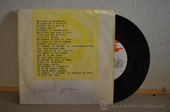 Discos de vinilo: CABARET POP - La piel del lobo - Foto 1