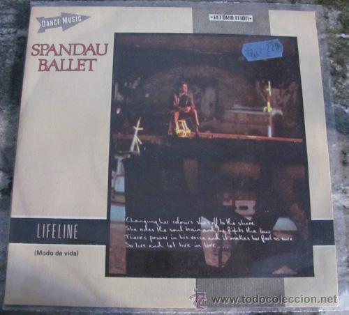Discos de vinilo: SPANDAU BALLET - LIFE LINE - SINGLE 1982 - Foto 2