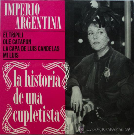 Discos de vinilo: Imperio Argentina, Edicion de 1965 de Espa&ntilde;a, E.P. - Foto 1