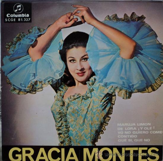 Discos de vinilo: Gracia Montes, Edicion de 1968 de Espa&ntilde;a, E.P - Foto 1