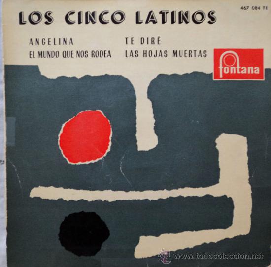 Discos de vinilo: Los Cinco Latinos, Edicion de 1959 de Espa&ntilde;a, E.P. - Foto 1
