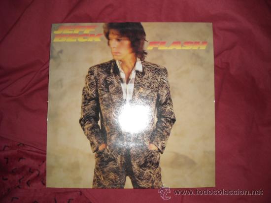 Discos de vinilo: JEFF BECK LP FLASH 1985 EPIC LONDON - Foto 1