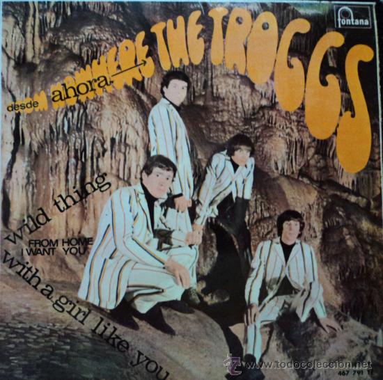Discos de vinilo: The Troggs, Edicion de 1966 de Espa&ntilde;a, E.P. - Foto 1