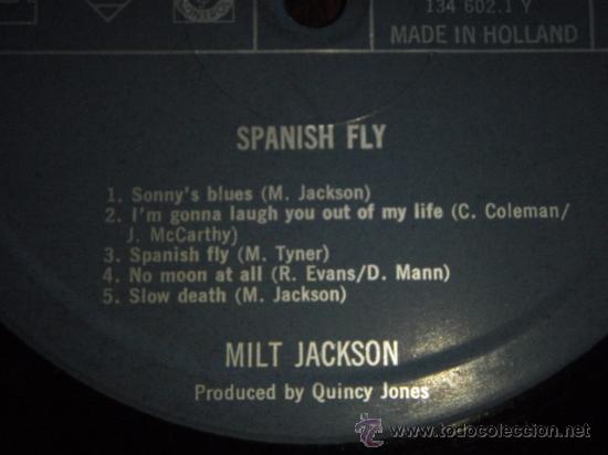 Discos de vinilo: Milt Jackson ?&ndash; Spanish Fly, Netherlands 1964 Mercury - Foto 3