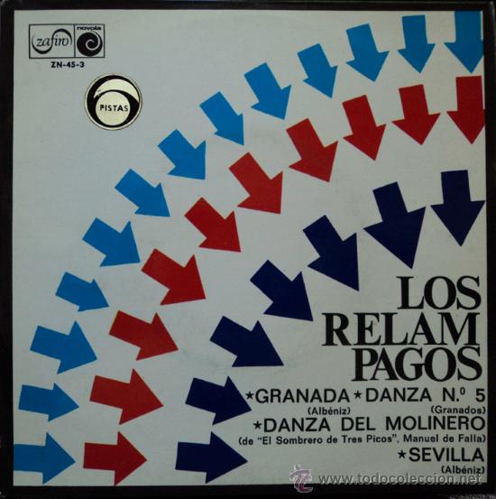 Discos de vinilo: Los Relampagos, Edicion de 1968 de Espa&ntilde;a. E.P. - Foto 1