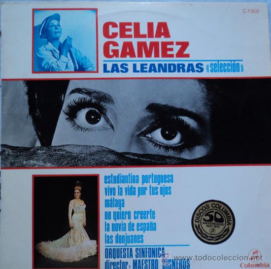 Discos de vinilo: Celia Gamez, Las Leandras, Edicion de 1969 de Espa&ntilde;a - Foto 1