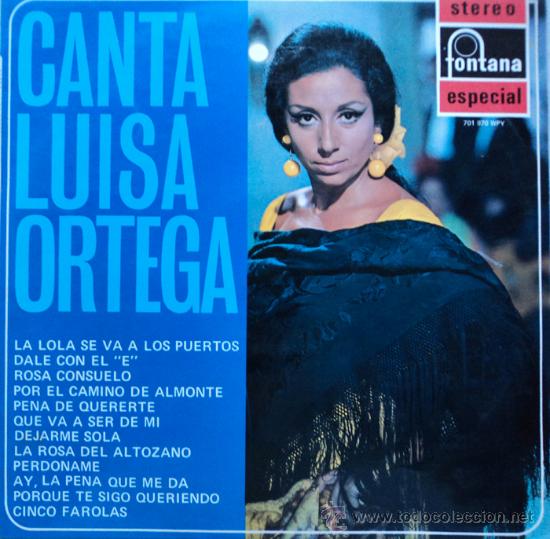 Discos de vinilo: Luisa Ortega, Canta, Edicion de 1969 de Espa&ntilde;a - Foto 1