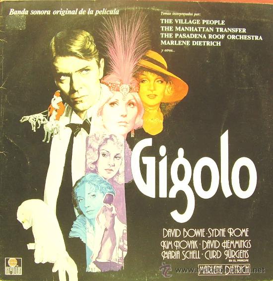 Discos de vinilo: BSO GIGOLO LP 1979 SPAIN - Foto 1
