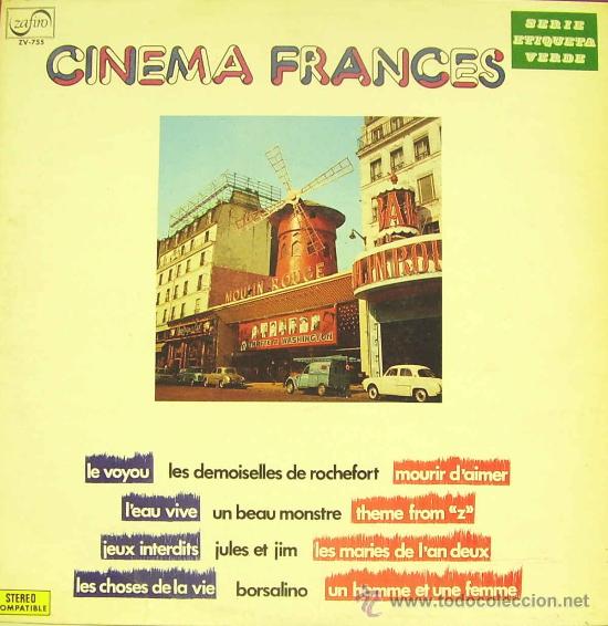 Discos de vinilo: BSO CINEMA FRANCES LP 1978 SPAIN - Foto 1