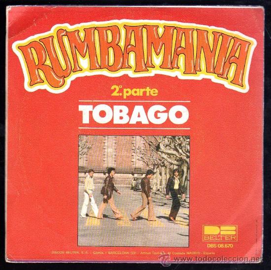 Discos de vinilo: SINGLE DE RUMBAMANIA. TOBAGO - Foto 1