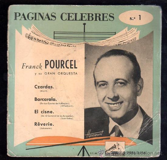 Discos de vinilo: SINGLE DE PAGINAS CELEBRAS. CZARDAS - Foto 1