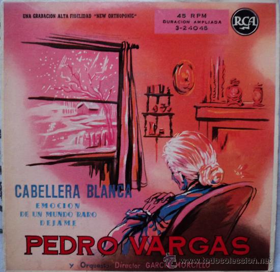 Discos de vinilo: Pedro Vargas, 1&ordf; Edicion de Espa&ntilde;a - Foto 1