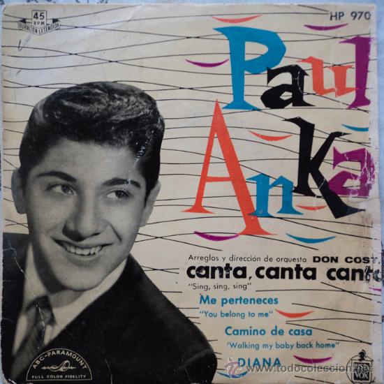 Discos de vinilo: Paul Anka, Edicion de 1959 de Espa&ntilde;a, E.P. - Foto 1