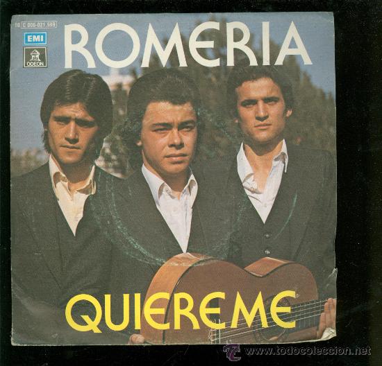 Discos de vinilo: SINGLE DE ROMERIA.QUIEREME. - Foto 1