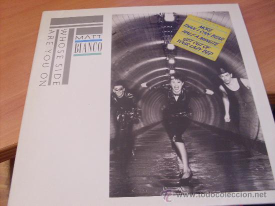 Discos de vinilo: MATT BIANCO ( WHOSE SIDE ARE YOU ON ) LP (B-46) - Foto 1