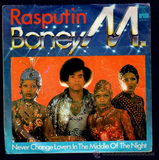 Single De Rasputin Boney M Never Change Lover Sold Through Direct Sale