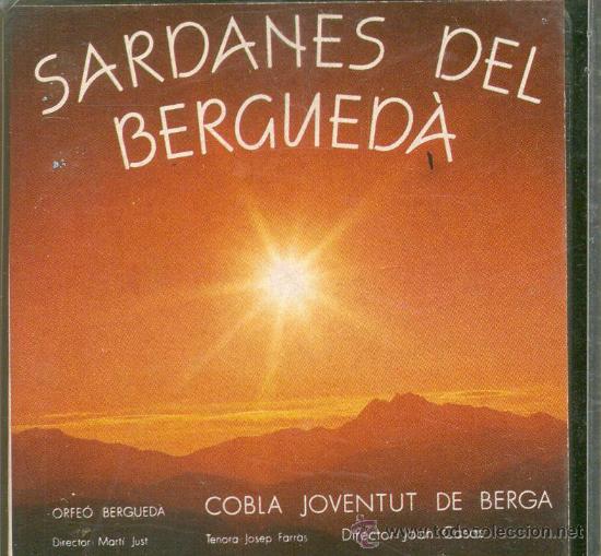 Discos de vinilo: BERGA. DISC SARDANES DEL BERGUED&Agrave; - Foto 1