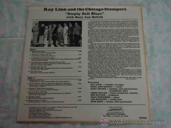 Discos de vinilo: Various - Empty Suit Blues, &ndash; Empty Suit Blues, US 1981 Discovery Records - Foto 2