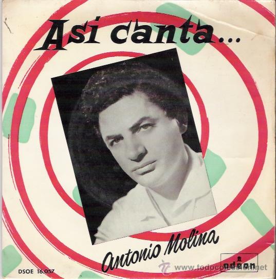 Discos de vinilo: SINGLE DE ANTONIO MOLINA, DE 1958 - Foto 1