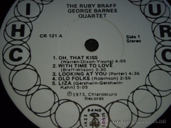 Discos de vinilo: Ruby Braff / George Barnes Quartet With John Giuffrida & Wayne Wright (2) ?&ndash; The Ruby Braff / George - Foto 3