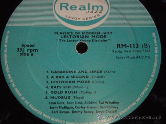 Discos de vinilo: Various ?&ndash; Lestorian Mode UK 1963 REALM - Foto 4