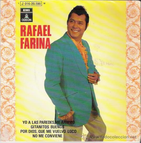 Discos de vinilo: SINGLE DE RAFAEL FARINA, DE 1970 - Foto 1
