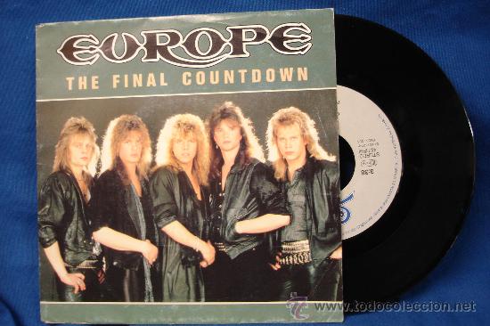 Discos de vinilo: EUROPE - THE FINAL COUNTDOWN/ON BROKEN WINGS - CBS 1986 - Foto 1