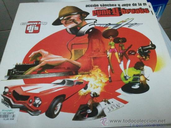 Discos de vinilo: ACCION SANCHEZ & JEFE DE LA M - Funk y Breaks - Foto 1