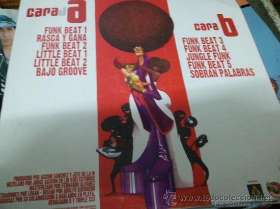 Discos de vinilo: ACCION SANCHEZ & JEFE DE LA M - Funk y Breaks - Foto 2