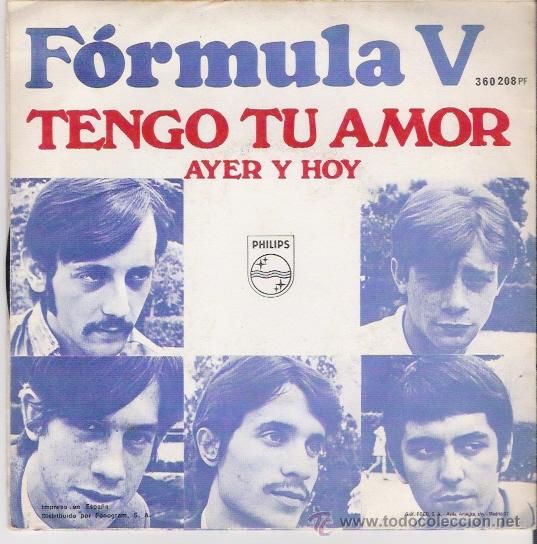 Discos de vinilo: SINGLE DE F&Oacute;RMULA V, DE 1968 - Foto 1