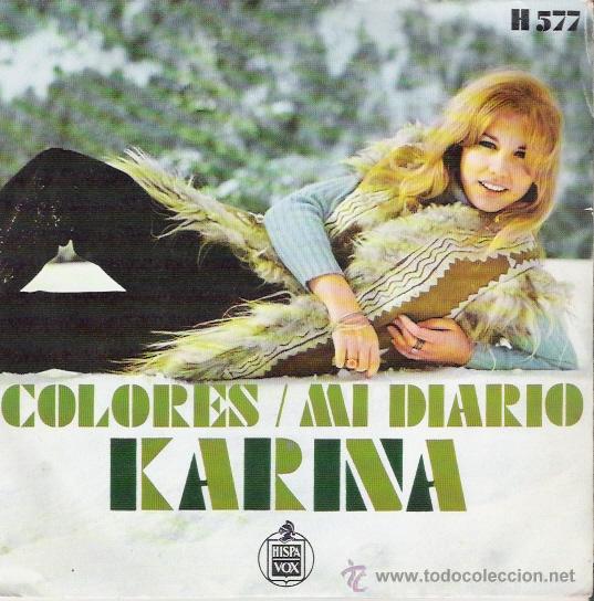 Discos de vinilo: SINGLE DE KARINA, DE 1970 - Foto 1