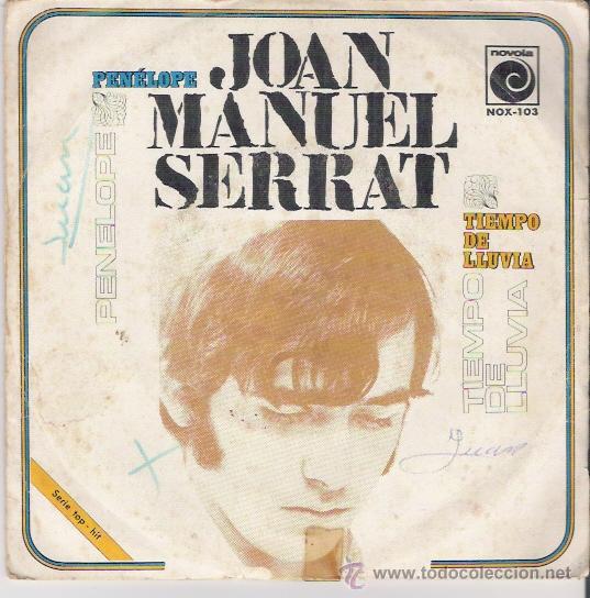 Discos de vinilo: SINGLE DE JOAN MANUEL SERRAT, DE 1969 - Foto 1