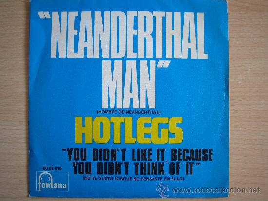 Discos de vinilo: Hotlegs - Neanderthal man - Single - Foto 1