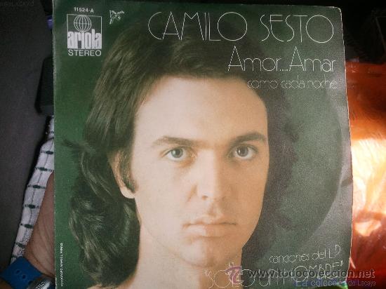Discos de vinilo: CAMILO SEXTO AMOR AMAR A&Ntilde;O 72 - Foto 1